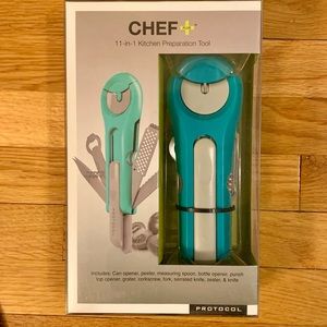 CHEF Protocol, 11 in 1 Kitchen Tool Set, New.